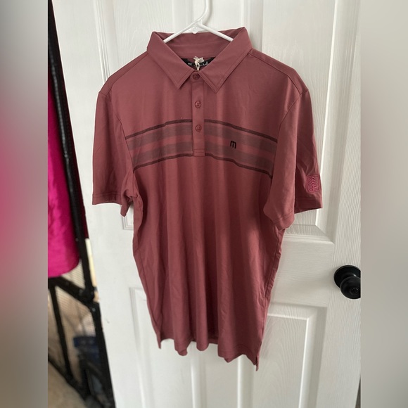 🆕 NWT - Travis Mathew - Red River Stretch Golf Polo - Picture 7 of 9